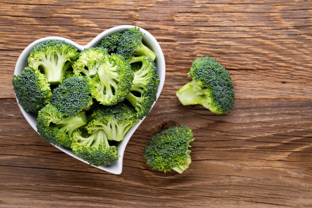 Fresh broccoli anti-inflammatory foods on Meryl Brandwein